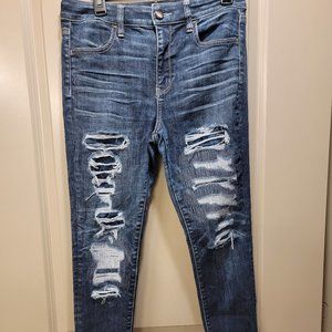American Eagle Outfitters Distressed Denim Jean